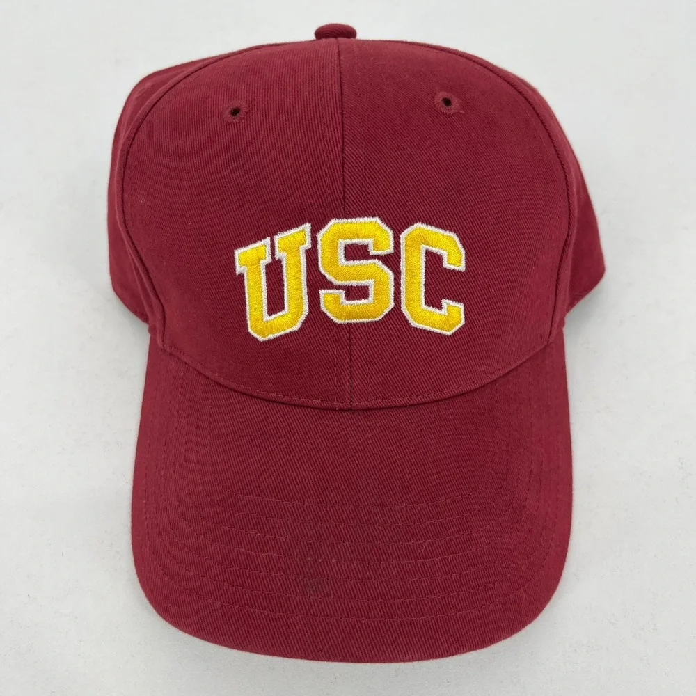 47 Heritage USC Trojans Kids Baseball Cap Cardinal Red Adjustable Hat NCAA